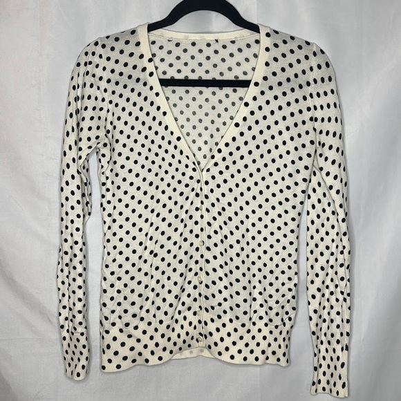 RED BRAND POLKA DOT SWEATER (Medium) - Picture 1 of 6
